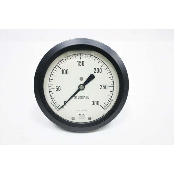 Marshalltown G19136 180C-300# 4-1/2IN 1/4IN 0-300PSI NPT PRESSURE GAUGE G19136 180C-300# - main